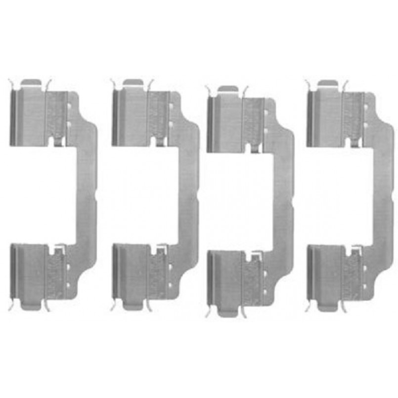 109-1716 QUICK BRAKE Планка супорта (переднього) прижимна (к-кт) Fiat Scudo/Peugeot Expert/MB E-clas