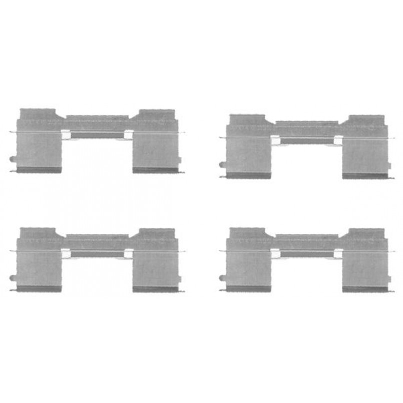 109-1729 QUICK BRAKE Планка супорта (переднього) прижимна Citroen Jumper/Peugeot Boxer 06- (Brembo)