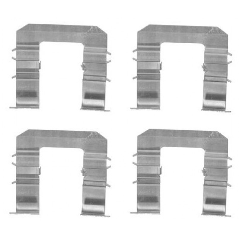109-1735 QUICK BRAKE Планка супорта (переднього) прижимна (к-кт) Hyundai Accent III/Kia Rio II 05- (