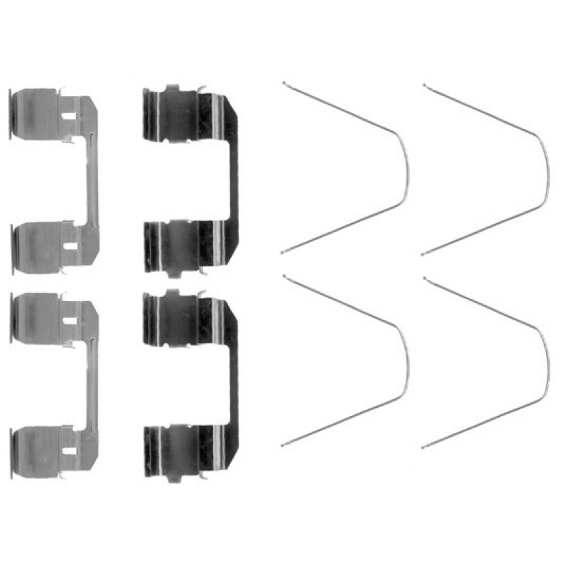 109-1743 QUICK BRAKE Планка супорта прижимна