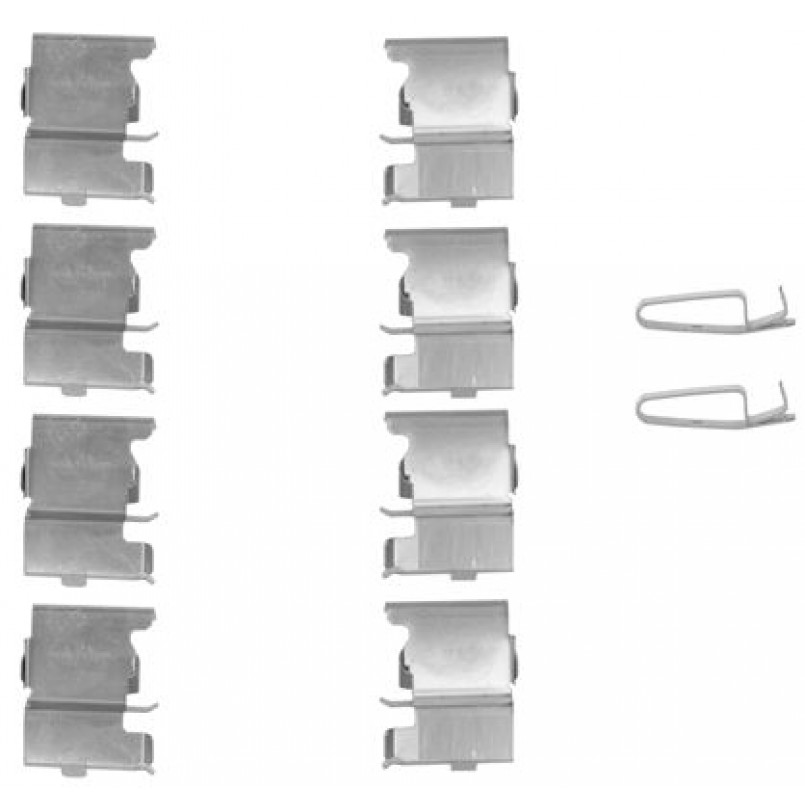 109-1775 QUICK BRAKE Планка супорта прижимна