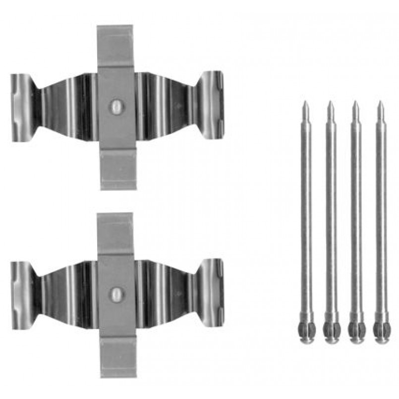109-1803 QUICK BRAKE Планка супорта (переднього) прижимна (к-кт) MB C-class (W203)/E-class (W211) 00
