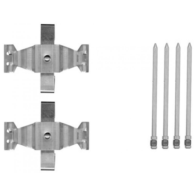 109-1804 QUICK BRAKE Планка супорта (переднього) прижимна (к-кт) MB E-class (W211) 02-12
