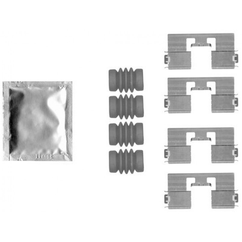 109-1818 QUICK BRAKE Планка супорта (заднього) прижимна (к-кт) Chevrolet Orlando/Opel Asra J 1.3-2.0
