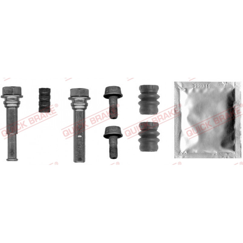 113-0012X QUICK BRAKE Направляюча супорта (переднього/к-кт) Nissan Qashqai/Leaf 07-