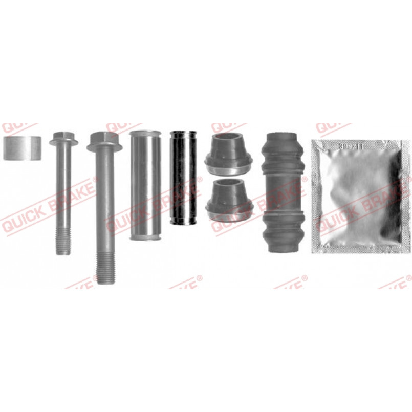 113-1411X QUICK BRAKE Направляюча супорта (переднього/к-кт) Renault Master II 2.2-3.0dCi 98- (Bosch)
