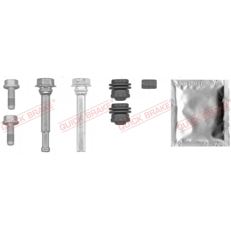 113-1458X QUICK BRAKE Направляюча супорта (переднього/к-кт) Citroen C4 1.4-2.0 09- (TRW)