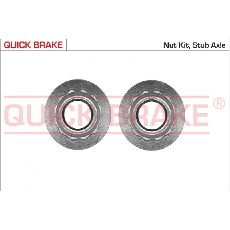 9810K QUICK BRAKE Гайки для ступиці