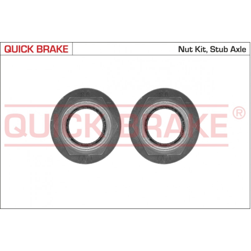 9811K QUICK BRAKE Гайки для ступиці