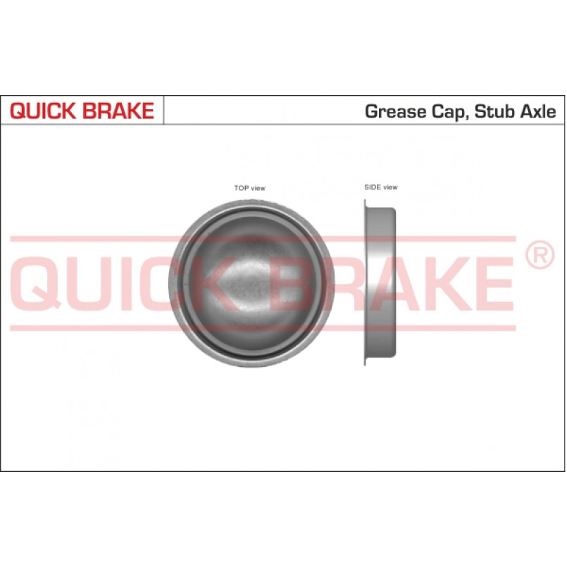 9822K QUICK BRAKE Пилозахисні  ковпачки для ступиці