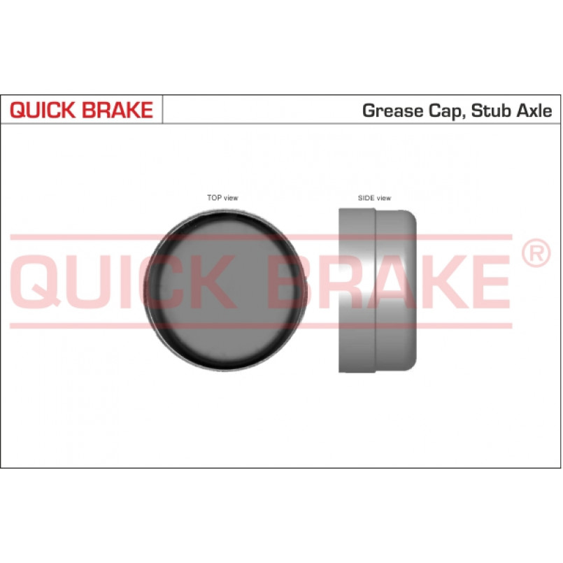 9823K QUICK BRAKE Пилозахисні  ковпачки для ступиці