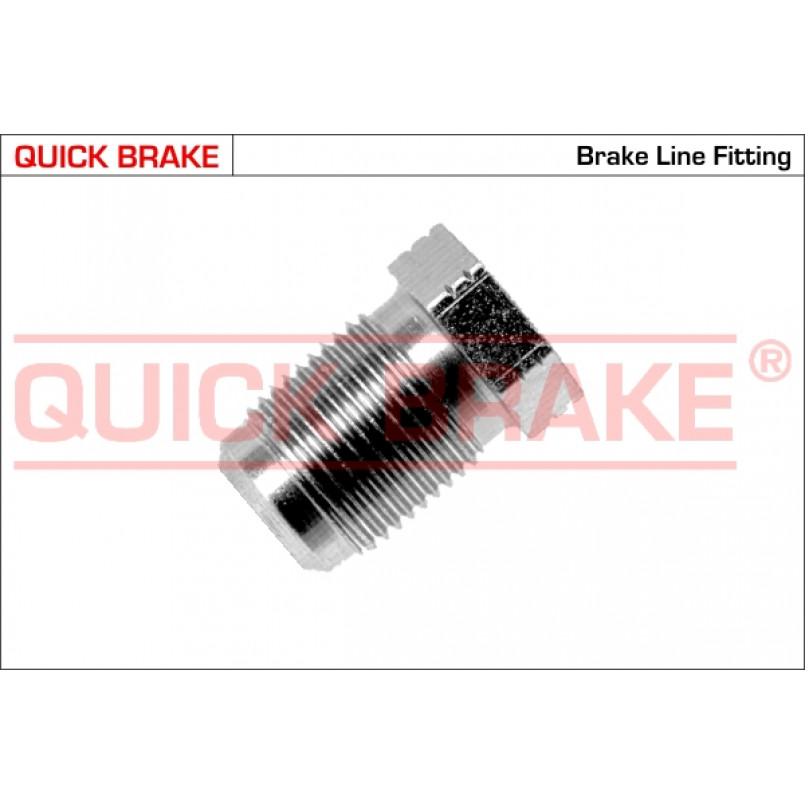 B5.0 QUICK BRAKE З'єднувач трубки гальмівної (M12x1/12x20/d5.0)