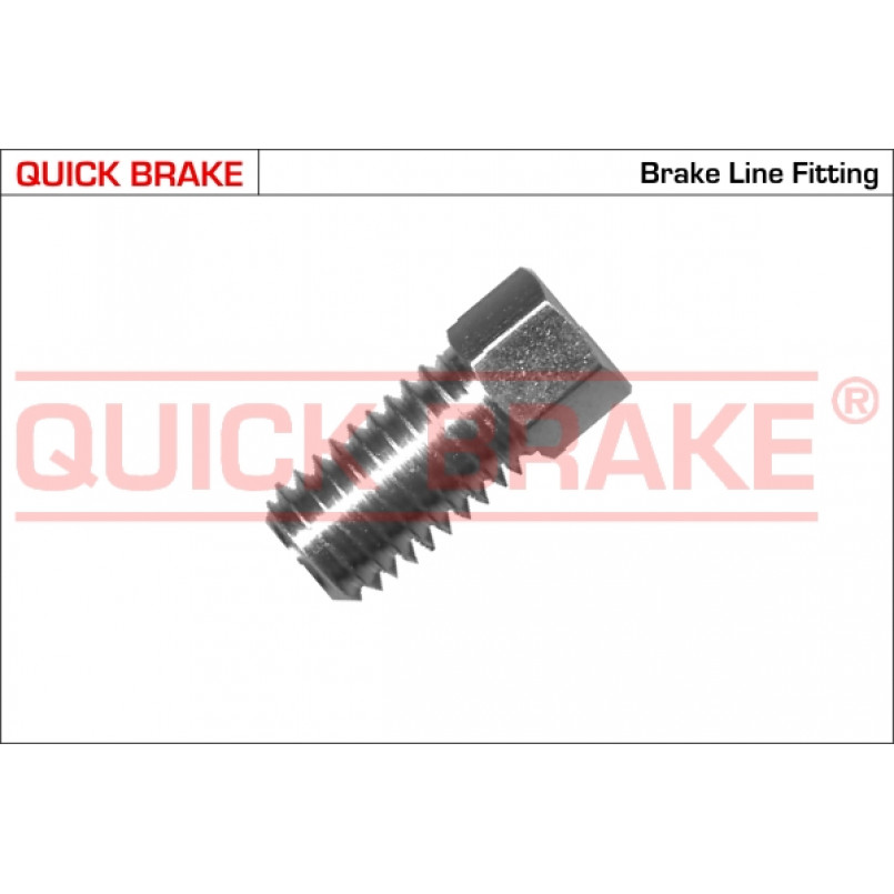 CI 0216X QUICK BRAKE З'єднувач гальмівної трубки