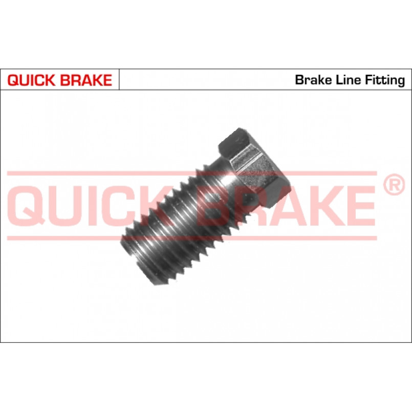 CI 0217 QUICK BRAKE З'єднувач гальмівної трубки