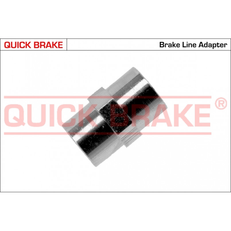 OAA QUICK BRAKE З'єднувач трубки гальмівної (M10x1) (мама/мама)