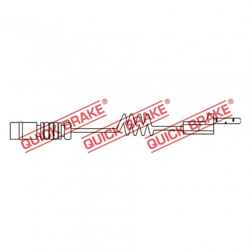 WS 0168 A QUICK BRAKE Датчик зносу гальмівних колодокк MB Sprinter 96- (к-кт 2шт.)