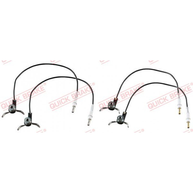 WS 0181 A QUICK BRAKE Датчик зносу гальмівних колодок (передніх) Peugeot Expert/Fiat Scudo 94-06 (L=