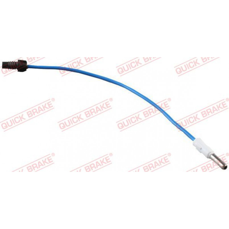 WS 0215 A QUICK BRAKE Датчик зносу гальмівних колодок (передніх) Renault Kangoo 97- (L=175mm)