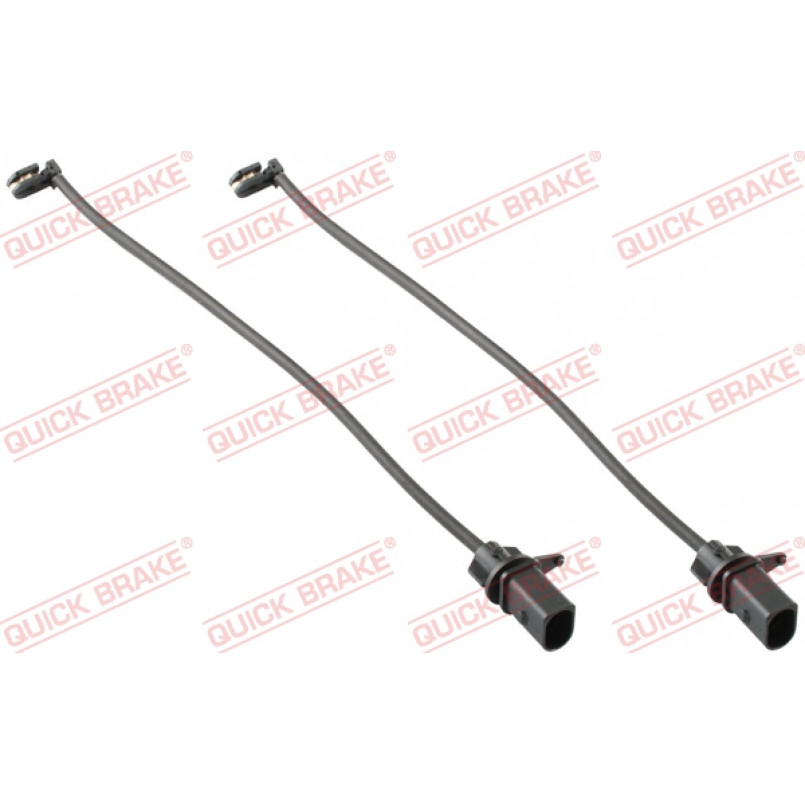 WS 0302 A QUICK BRAKE Датчик зносу гальмівних колодок (передніх) Audi A4/A6/A7/Q5 07- (L=310mm) К-кт