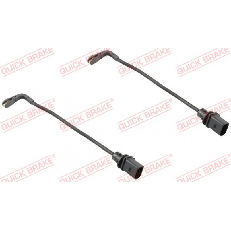 WS 0311 A QUICK BRAKE Датчик зносу гальмівних колодок (задніх) Audi A6/A7/Porsche Macan 10- (L=215mm
