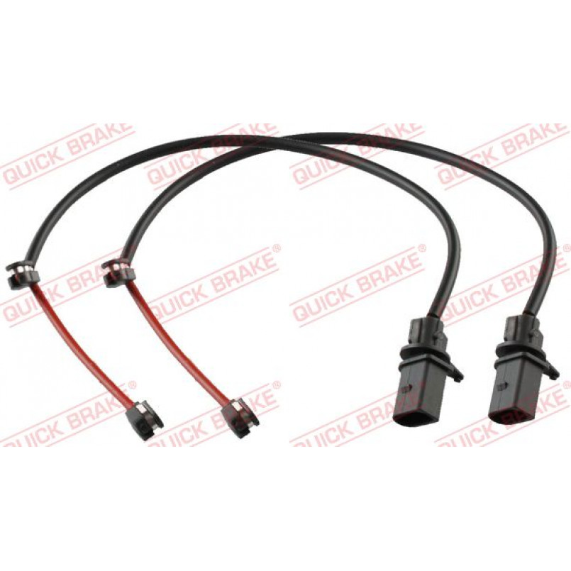 WS 0379 A QUICK BRAKE Датчик зносу гальмівних колодокк (передніх) Audi A6/A7 09- (К-кт 2 шт.)