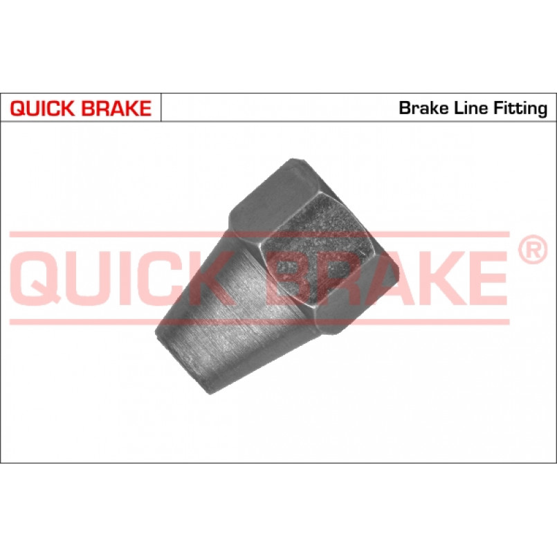 ZF QUICK BRAKE З'єднувач трубки гальмівний (M14x1.5/L=29mm/d=8.4mm)