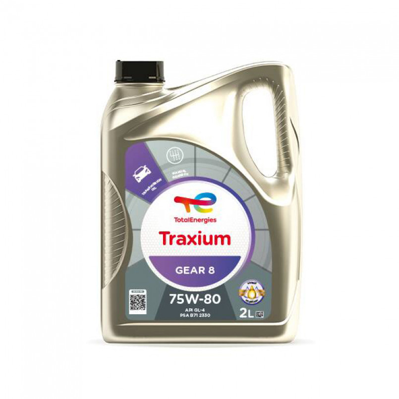 Олива трансмісійна TOTAL TRAXIUM GEAR 8 75W-80, 2L