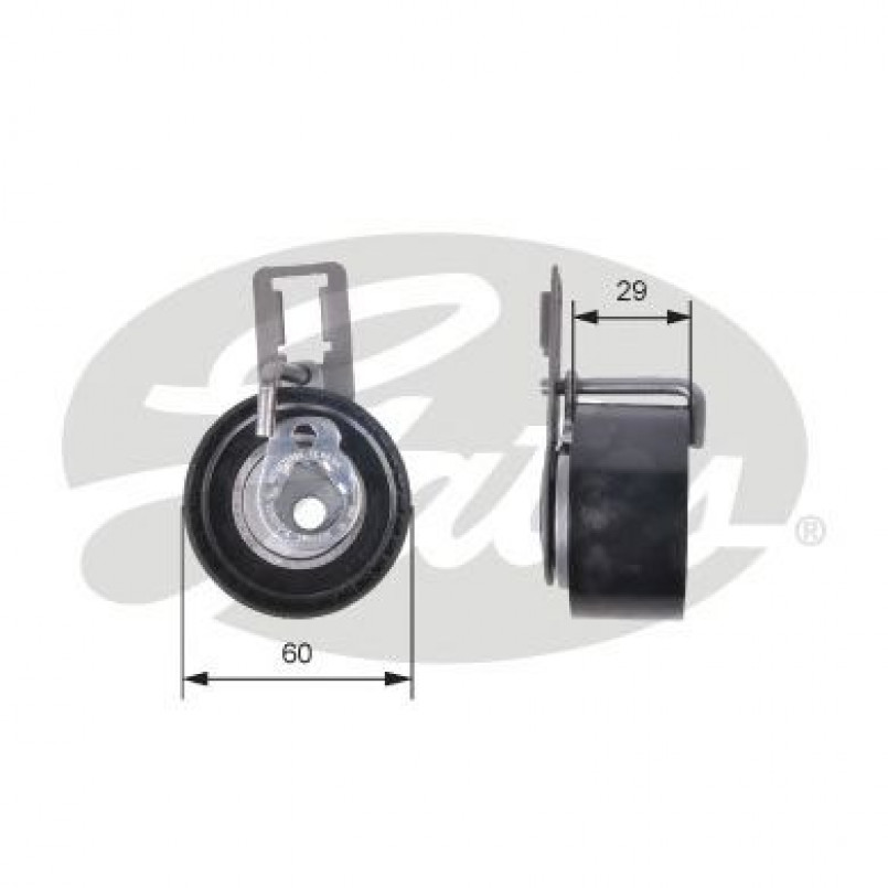 T43230 (7784-21166)  Натяжний ролик ременя ГРМ GATES POWERGRIP TENSIONER
