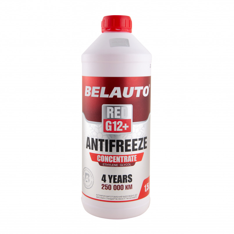 BELAUTO Антифриз Концентрат червоний 1,5L