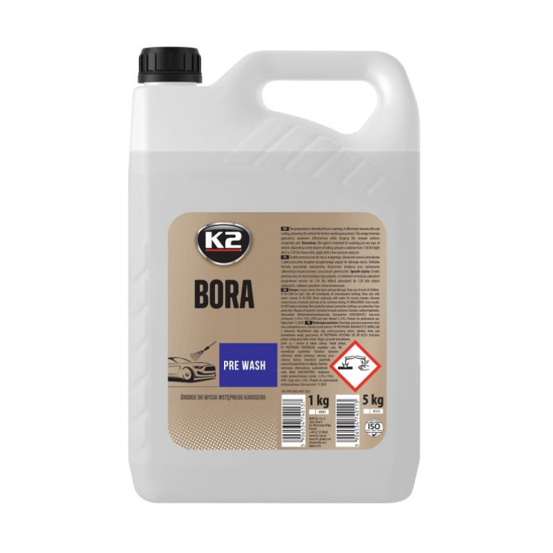 K2PRO BORA 5Kg Професійний миючий засіб (спеціалізована рідина для автомийок) х4