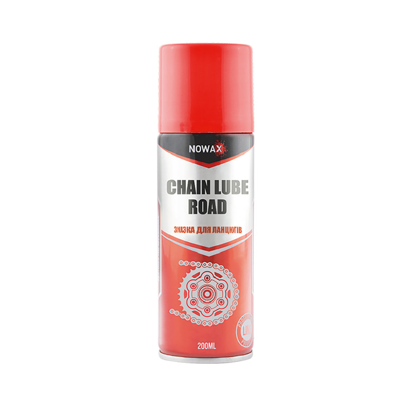NOWAX Змазка для ланцюгів,Chain Lube Road,200ml. (24шт.)