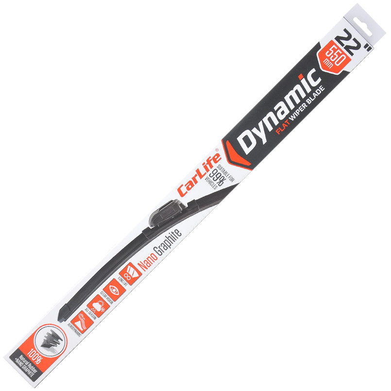 CARLIFE Щітка склоочисника безкаркасна DYNAMIC 22/550 мм (1шт)
