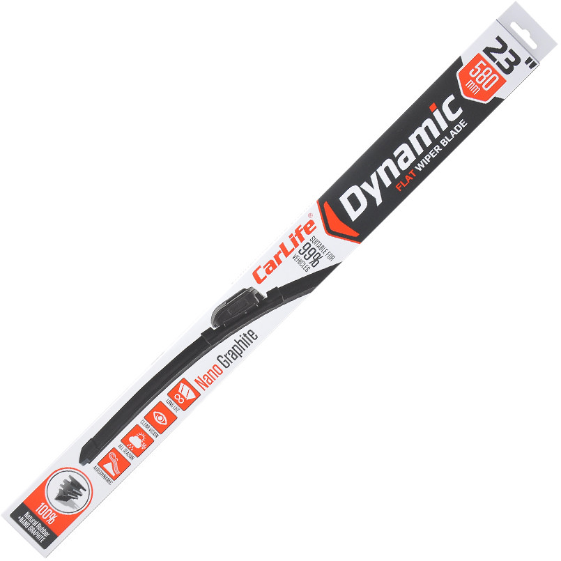 CARLIFE Щітка склоочисника безкаркасна DYNAMIC 23/580 мм (1шт)