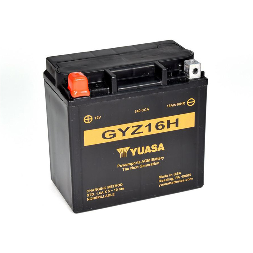 Акумулятор МОТО GYZ16H (WC) Yuasa 12V 16.8Ah 240A