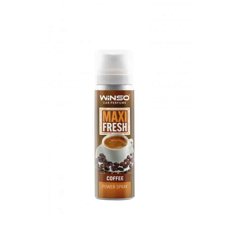Ароматизатор пов. WINSO Maxi Fresh 75ml, Coffee (12шт./уп.)