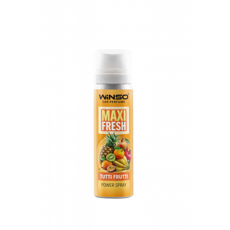 Ароматизатор пов. WINSO Maxi Fresh 75ml,Tutti Frutti (12шт./уп.)