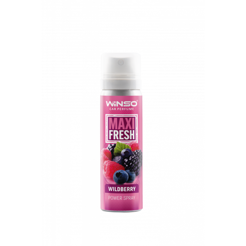 Ароматизатор пов. WINSO Maxi Fresh 75ml, Wildberry (12шт./уп.)