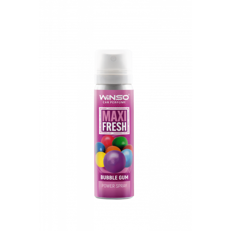 Ароматизатор пов. WINSO Maxi Fresh 75ml, Buble Gum (12шт./уп.)