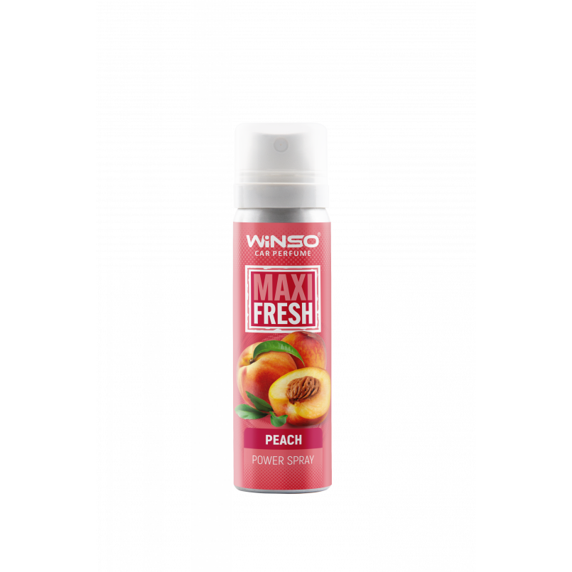 Ароматизатор пов. WINSO Maxi Fresh 75ml, Paach (12шт./уп.)