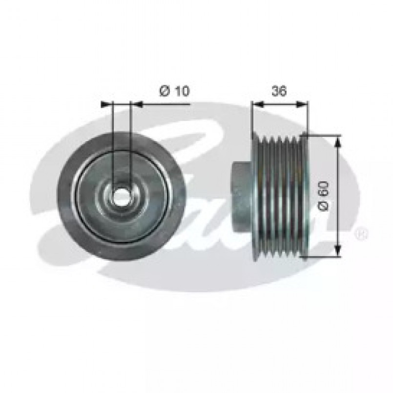 T36753 (7803-21753)  Обвідний ролик GATES DRIVEALIGN MV IDLER