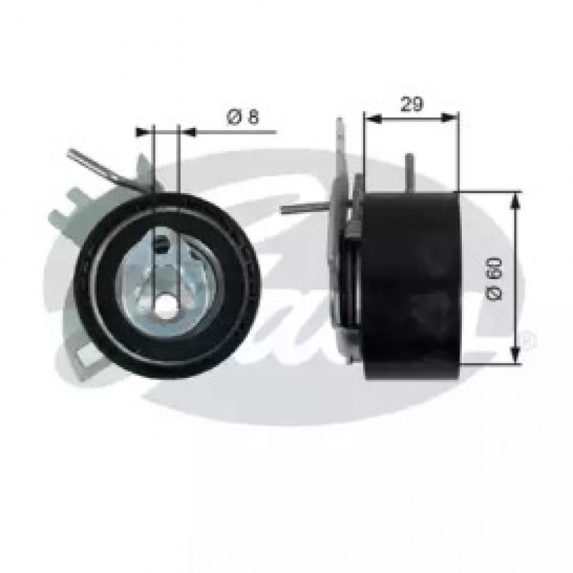 T43246 (7784-21176)  Натяжний ролик ременя ГРМ GATES POWERGRIP TENSIONER