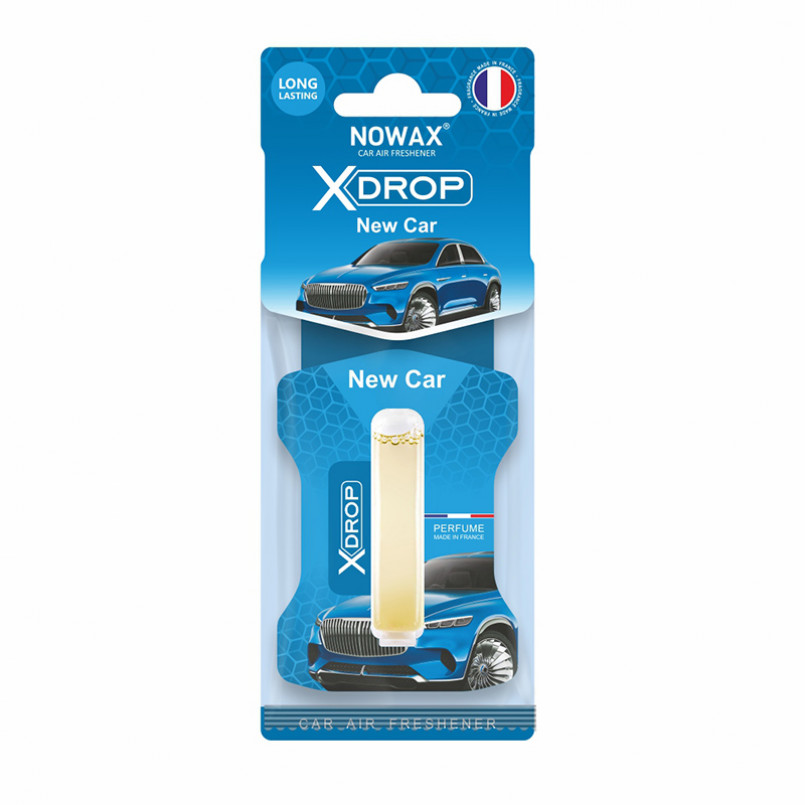 NOWAX Ароматизатор целюлозний з капсулою Nowax серія X Drop - Car (25шт/ящ)