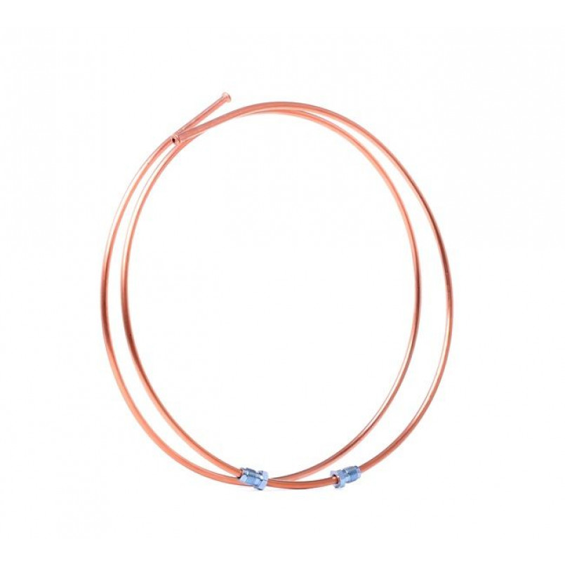 0186 ST RING QUICK BRAKE Трубка гальмівна 5m (3/16'') 6 mm/Сталь