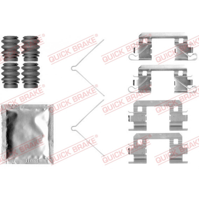 109-1811 QUICK BRAKE Планка супорта прижимна