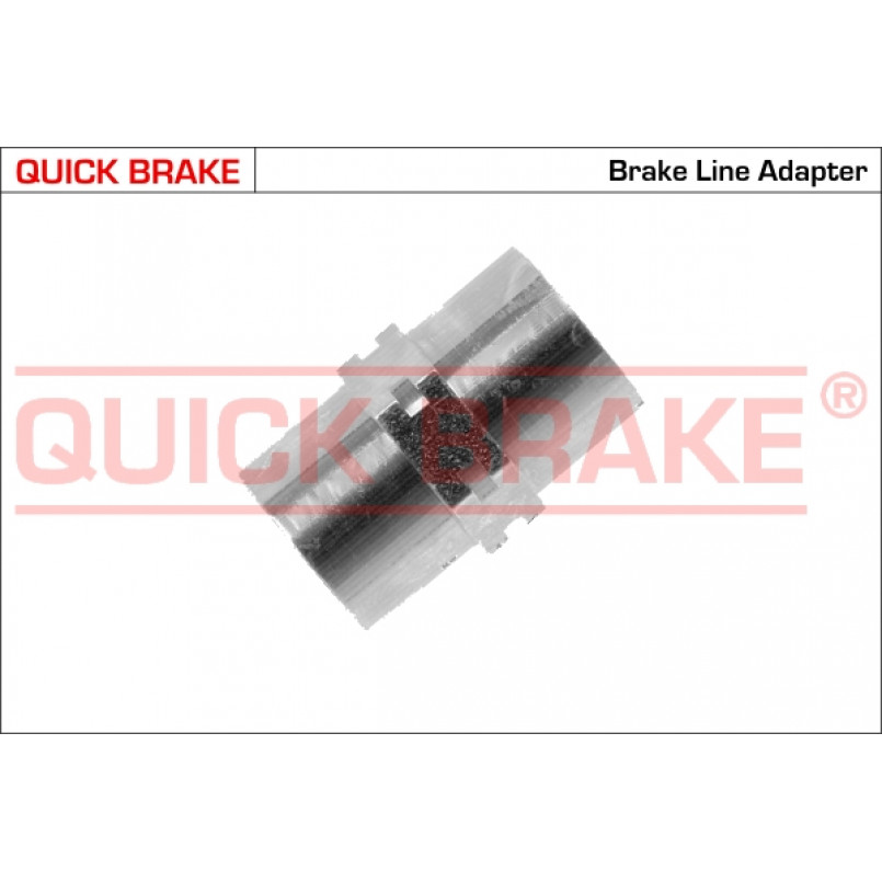 ODD QUICK BRAKE З'єднувач трубки гальмівної (M10x1/14x24/d3.5) (мама/мама)