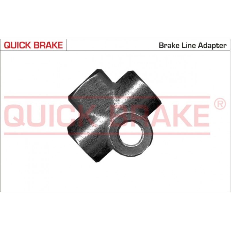 O3D QUICK BRAKE З'єднувач трубки гальмівної (M10x1) (мама/мама/мама)