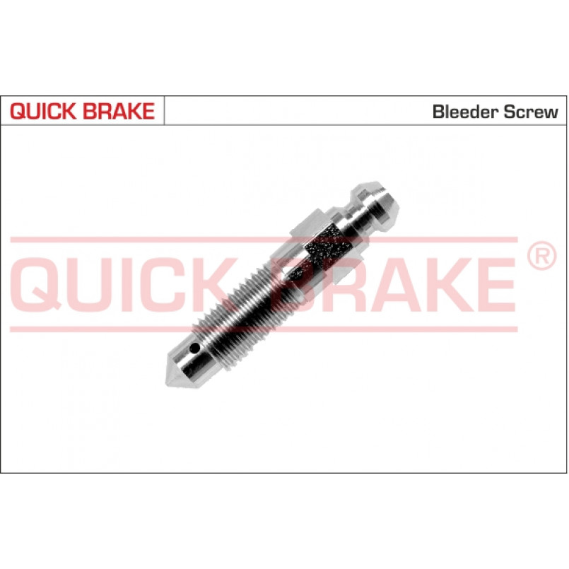 0091 QUICK BRAKE Штуцер прокачки гальм (M8x1/8x38)
