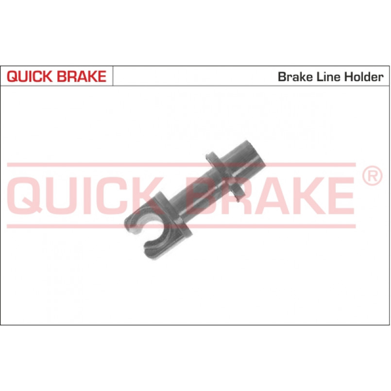 X QUICK BRAKE Клипса крепления тормозной трубки (3/16''- 5mm) защелка под 6mm