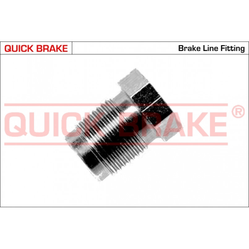B QUICK BRAKE З'єднувач трубки гальмівної (M12x1/12x18/d6.0)