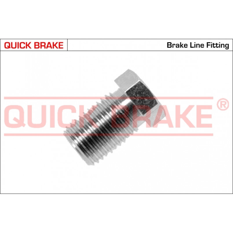 S QUICK BRAKE З'єднувач гальмівної трубки